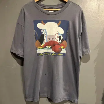 cows 캐나다제 90s~00s 소 T셔츠 아이스크림 가게 애니멀