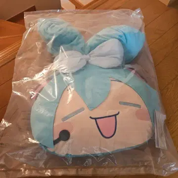 스카이블루 미쿠 봉제 인형 본체