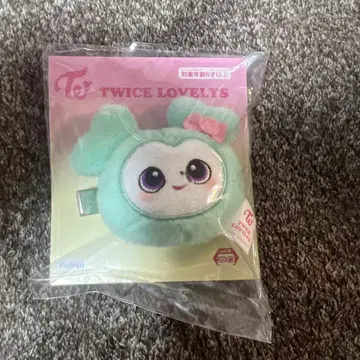 TWICE LOVERYS 봉제 인형 헤어핀 GIGO 미나