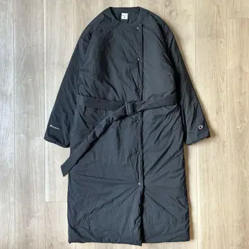 Champion 벨트 포함 롱 코트 경량 플리마켓 로프트 블랙 M 발수