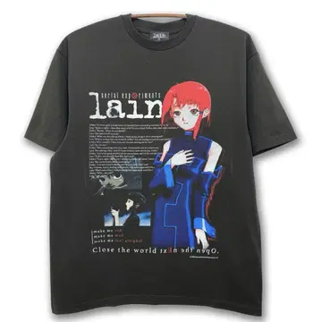 serial experiments lain PS 페르소나 셔츠 레인