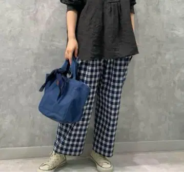 저널 스탠다드 럭스 새상품급 체크 이지 팬츠