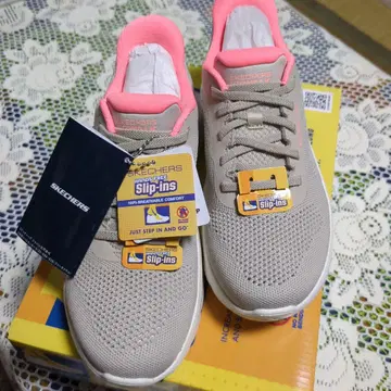 SKECHERS Slip-ins 그레이/핑크
