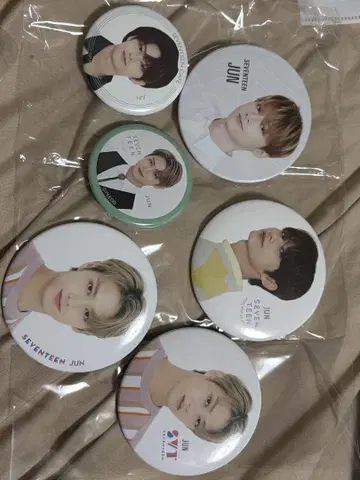 SEVENTEEN 캔뱃지 세트