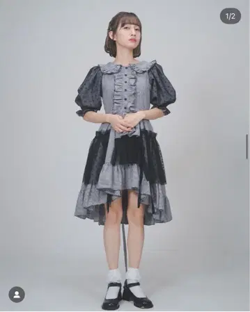 샤본다마 2024ss 리틀 크라운의 원피스