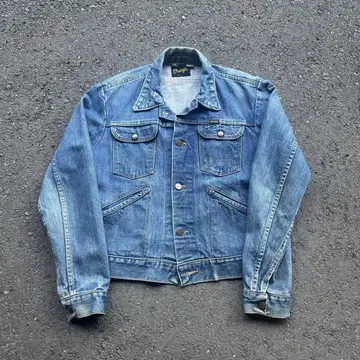 70s Wrangler 124MJ 데님 자켓 36