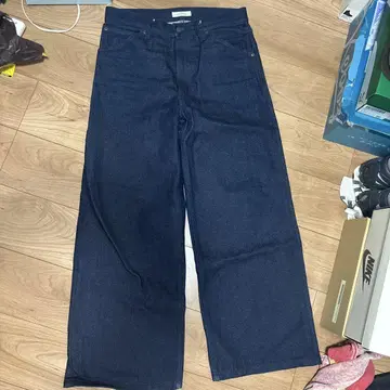 relume 와이드 실루엣 데님 팬츠 M 사이즈 리지드 데님