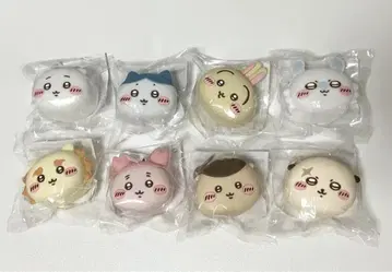 치이카와 (먼작귀) 오카오 미니 실리콘 파우치 컴플리트 세트