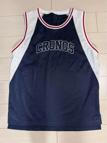 [ 완판템, 구하기 어려움 ] CRONOS 메쉬 탱크탑 네이비