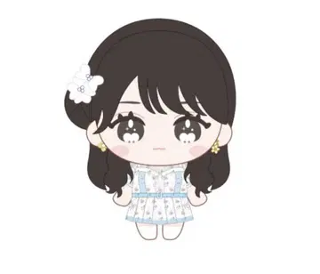 새상품 미개봉 이코러브 아레나 투어 2025 사사키 마이카 봉제 인형