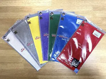 제일복권 가면라이더 쿠우카 E상 하프 타월 7종 세트