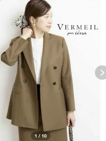 [ 새상품급 ] VERMEIL par iena 더블 브레스트 자켓