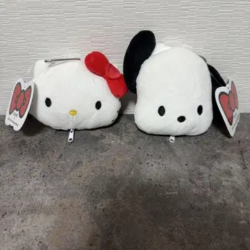 쓰리코인즈 키티 포차코 봉제 인형 에코 BAG