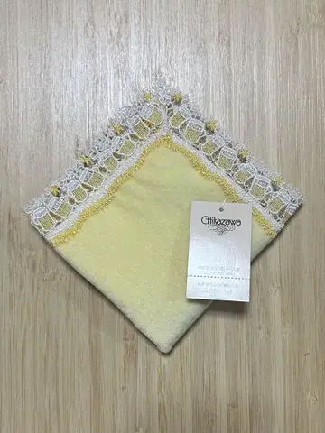 미사용 새상품 긴자와 레이스 일단 맥주 타월 손수건