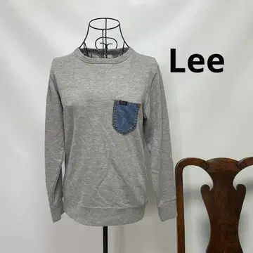 5023 [ 맨투맨 M ] Lee 데님 포켓 부착 트레이닝복