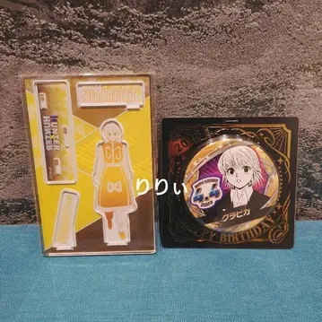 헌터헌터 크라피카 생일 명장면 디오라마 피규어 캔뱃지