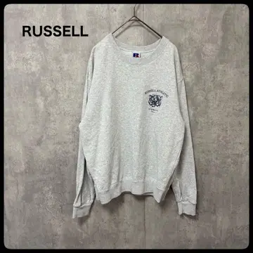 별주 RUSSELL ATHLETIC 그레이 트레이닝복 크루넥