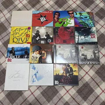 B'z 렌탈 포함 15장 세트 묶음 판매