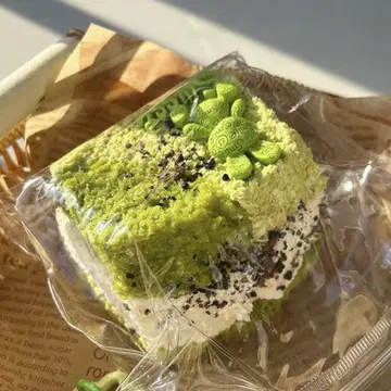 말차 토스트 빵 스퀴즈