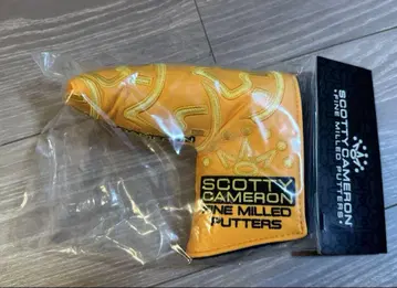 새상품 Scotty Cameron 퍼터용 골프헤드커버 오렌지