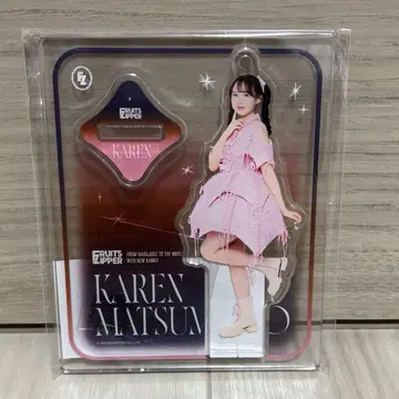 FRUITS ZIPPER 마츠모토 카렌 레이스업 의상 아크릴 스탠드