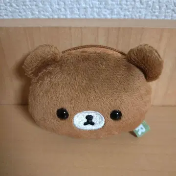리락쿠마 미니미니 봉제 인형 코인 케이스 차이로이코구마