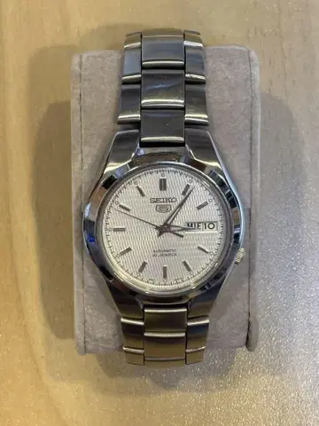 SEIKO 자동 와인딩 시계 실버