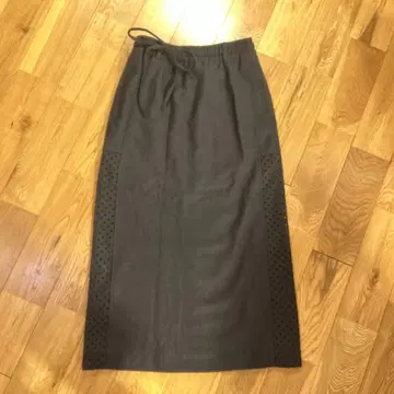 tac:tac 블랙 롱 스커트