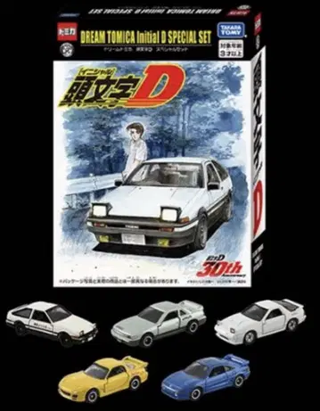 토미카 1/64 이니셜 D 30주년 아시아 한정 세트 AE86 DREAM