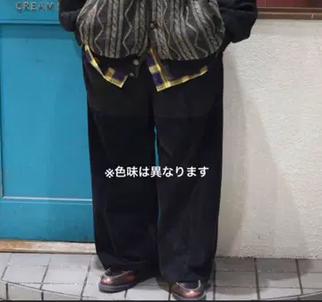 교토 구제 의류 achuu remake corduroy pants 재구축