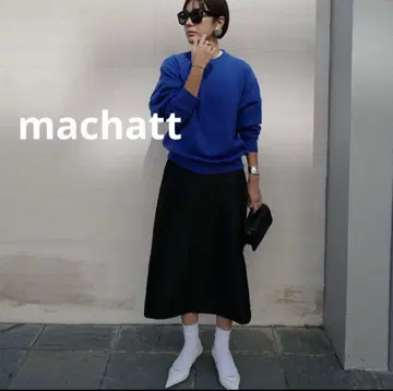 machatt 새틴 트윌 스커트