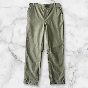 natural&standard/올리브 그린 캐주얼 팬츠 스트레치