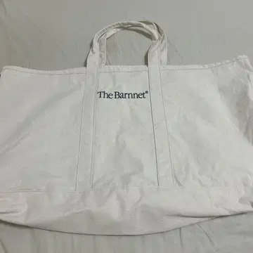 더 바넷 토트백 화이트