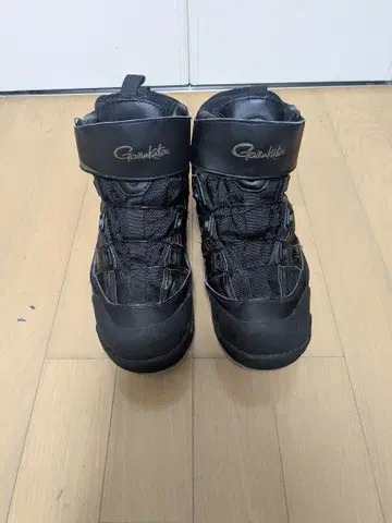 Gamakatsu 낚시 펠트 스파이크 슈즈 블랙 L 사이즈