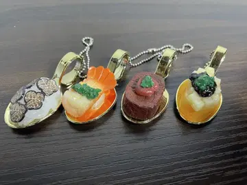 식품 샘플 미니어처 키링