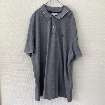 [ 4XL ] LACOSTE 피케 셔츠 그레이 네이비 악어 PH7115