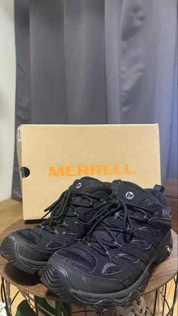 MERRELL MOAB 아웃도어 신발 블랙 27.5cm
