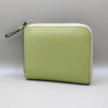 PELLE BORSA L자 지퍼 미니 지갑 페레사
