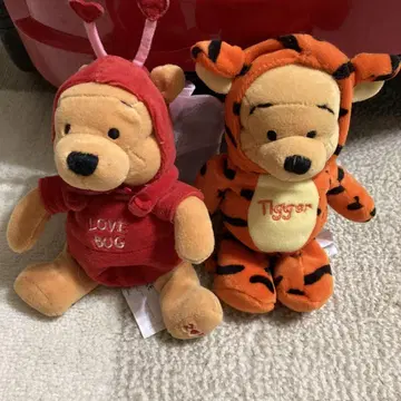 푸우 인형옷 세트 레트로