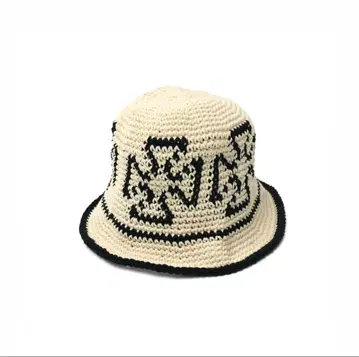made in KEY x MFC IRON CROSS CROCHET HAT