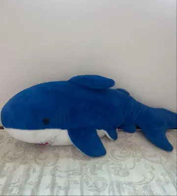 초대형 상어! 폭신폭신 봉제 인형 약 120cm 다이토 한정판 블루