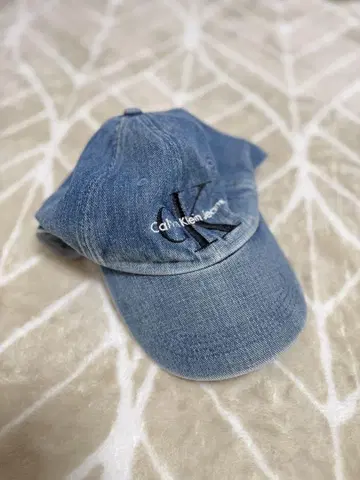 Calvin Klein 데님 야구 모자