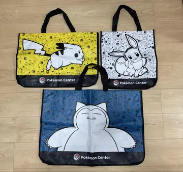 WCS 2023 포켓몬 쇼핑백 3종 세트