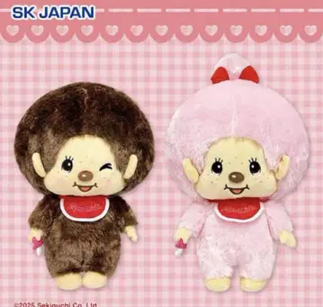 몬치치 BIG 봉제 인형 2종 세트