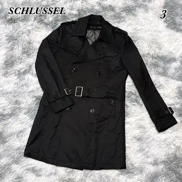 [컨디션 최상] SCHLUSSEL 슈리셀 트렌치코트 3 더블 라이너