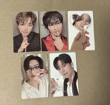 ATEEZ 랜덤 포토 카드 팩 트레이딩 카드 성화 홍중