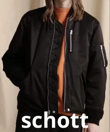 Schott 샷 플라이트 자켓 NEW STYLE MA-1 L