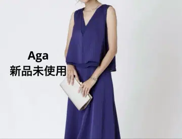 [ 미사용 새상품 ] 롱 드레스 원피스 야마다야 스콧 클럽 Aga