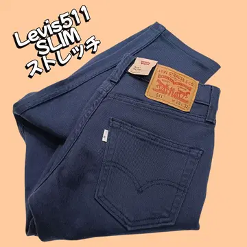 [ 새상품 ] Levis 511 슬림 데님 스트레치 로우라이즈 네이비