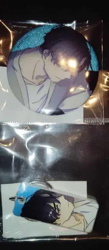 밀그램 복권메이트 캔뱃지 아크릴 키택 카즈이